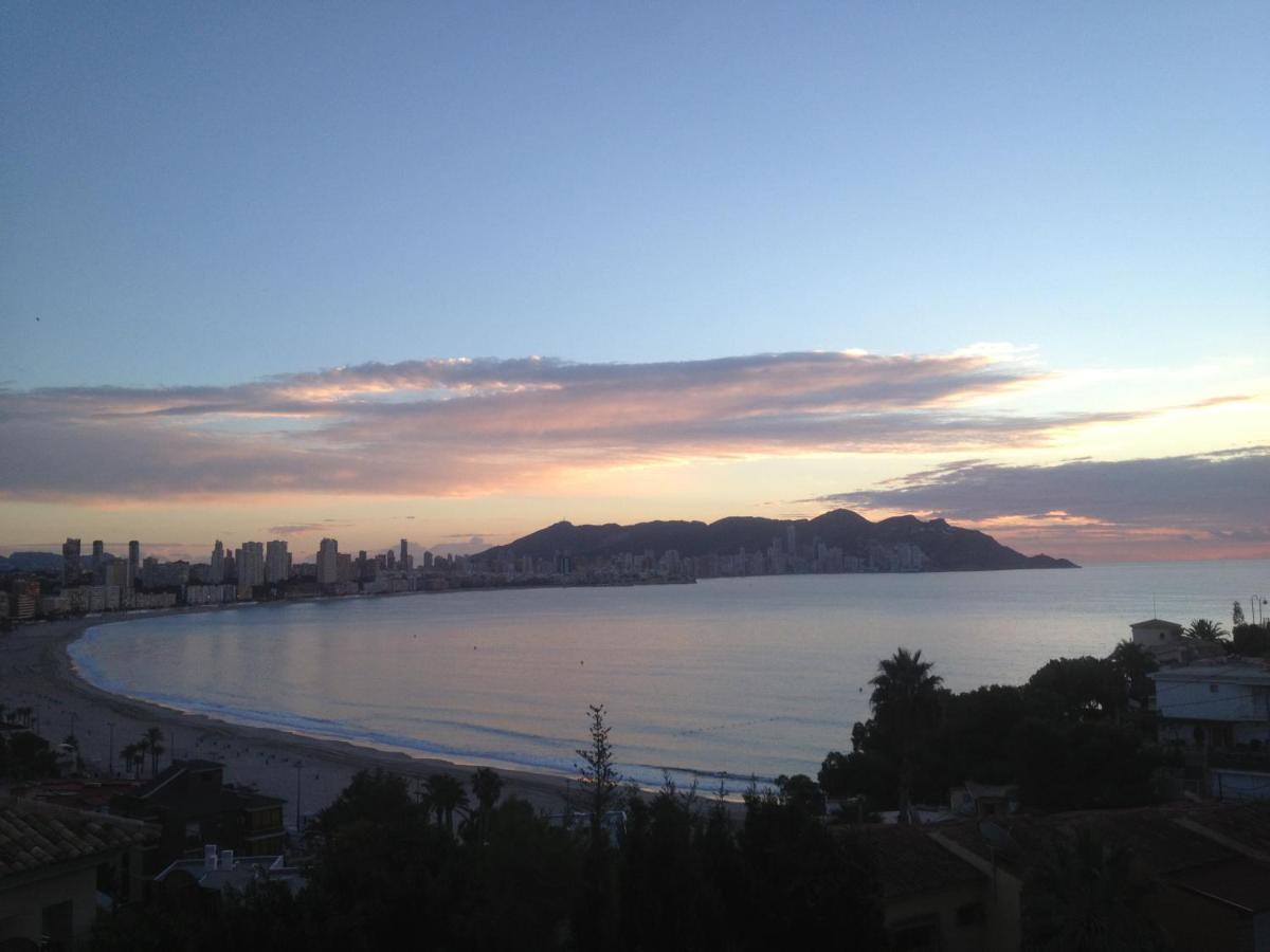 Precioso apartamento con magníficos vistas al mar Benidorm Exterior foto